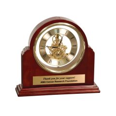9 1/4 Inch X 9 Inch Grand Piano Arch Clock