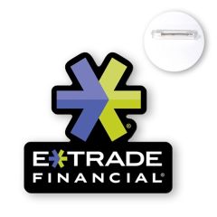 9 - 9.9 Sq In Custom Full Color Poly Button