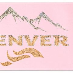 9 Inch Badge Satinch Ribbon - 50yd Roll - Sparkle