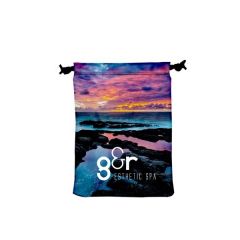 9 Inch  W X 12 Inch  H Canvas Drawstring Bag