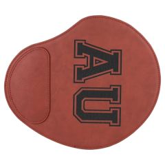 9 Inch X 10 1/4 Inch Rose Laserable Leatherette Mouse Pad