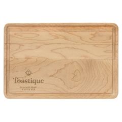 9 Inch X 6 Inch Maple Cutting Board With Juice Groove