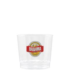 9 Oz Clear Fluted Plastic Cup - Digital