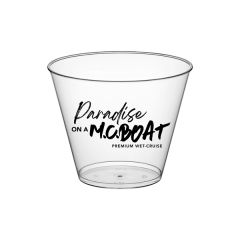 9 Oz Clear Plastic Cup
