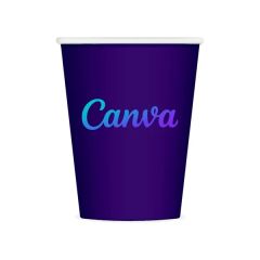 9 Oz Colorware Paper Cup, Digital