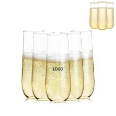 9 Oz Plastic Champagne Flute