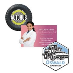 9 Sq Inch Custom Indoor Magnet 20 MIL