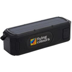 9w Solar Waterproof Bluetooth Speaker/Power Bank