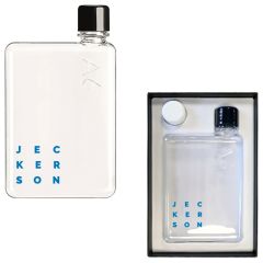 A6 Memobottle - Premium, Flat Water Bottle, Designed To Fit