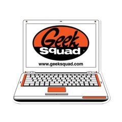 Laptop Shape Vinyl Magnet- 20 MIL