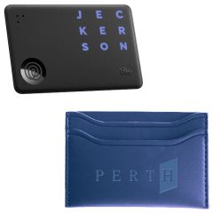 New Tile Slim With Full Grain Leather Card Holder