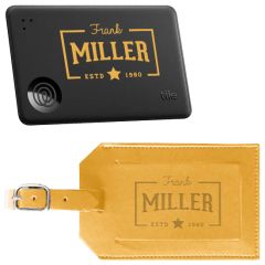 New Tile Slim With Vegan Leather Luggage Tag