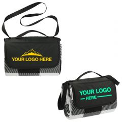 Oversized 6' Round Recycled Pet Picnic Blanket