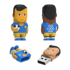 Soccer Player USB Flash Drive Male 3.0 Model