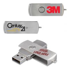 Swivel Metal USB Drive