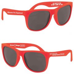 Too Cool To Play With Fire Sunglasses With Fire Tips