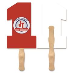 # 1 Shape Full Color Digital Fan One Sided