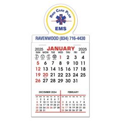 Stick It Magnet Calendar Pads - Round W/ Bottom Strip