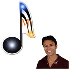 Music Note Flashing Pins
