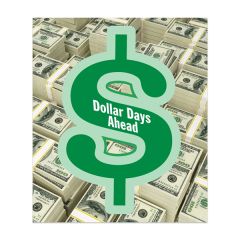 White Vinyl Square Corner Custom Floor Decal W/ Removable