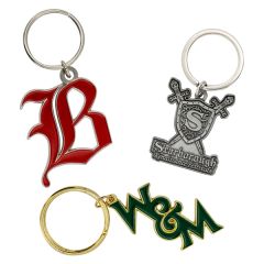 Custom Die Cast Metal Keychain W/ Soft Enamel Color