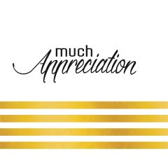 A2 Appreciation Greeting Card 4.25 Inch X 5.5 Inch
