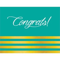 A2 Congratulations Greeting Card 4.25 Inch X 5.5 Inch
