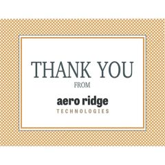 A2 Thank You Greeting Card 4.25 Inch X 5.5 Inch