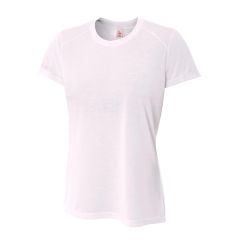A4 Ladies' Short Sleeve Spun Poly T-Shirt