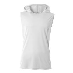 A4 Youth Sleeveless Hooded T-Shirt
