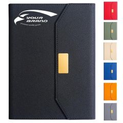 A5 Business Notebook PU Belt Buckle Notepad