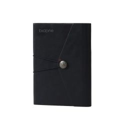 A5 Leather-Bound Hardcover Notebook