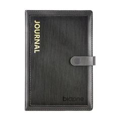 A5 Leather-Bound Hardcover Notebook