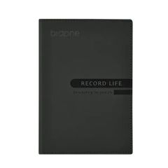 A5 Leather-Bound Hardcover Notebook
