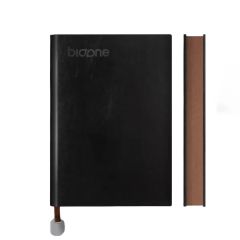 A5 Leather-Bound Hardcover Notebook