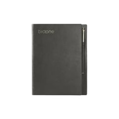 A5 Leather-Bound Hardcover Notebook