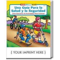 A Guide To Health & Safety Spanish Coloring & Activity Book