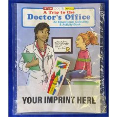 A Trip To The Doctor's Office Coloring Book Fun Pack