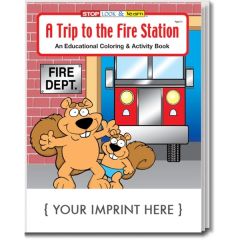 A Trip To The Fire Station Coloring And Activity Book