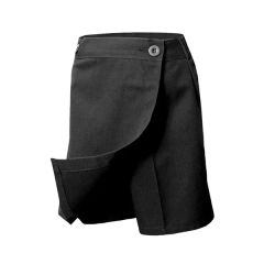 A Uniforms - Girls' One-Pocket Brushed Twill Skort