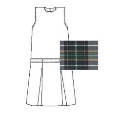 A Uniforms - Girls' Polyester Plaid Jumper