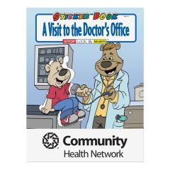 A Visit To Doctor's Office Stickers Book