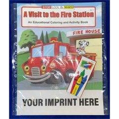 A Visit To The Fire Station Coloring Activity Book Fun Pack