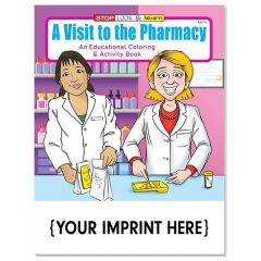 A Visit To The Pharmacy Coloring And Activity Book
