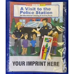 A Visit To The Police Station Coloring Book Fun Pack
