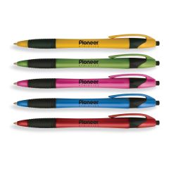 Abbey Retractable Ballpoint Pen - Union Made & Printed