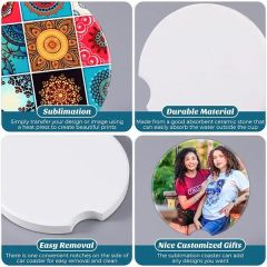 Absorbent Car Coaster