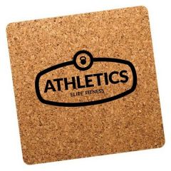 Absorbent Square Cork Coasters