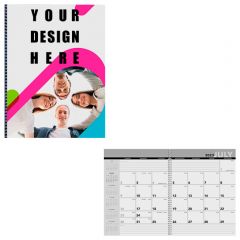 Academic Year Desk Planner With Custom Cover