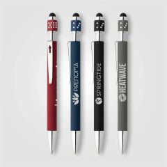 Ace Recycled Aluminum Hex-Dice Spinner Pen